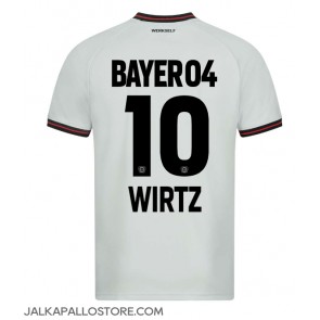 Bayer Leverkusen Florian Wirtz #10 Vieraspaita 2023-24 Lyhythihainen